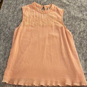 Lauren Conrad Peach Blouse